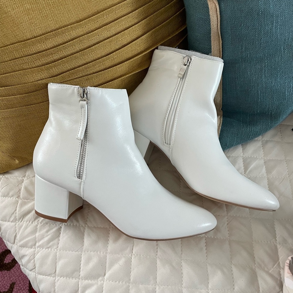 White Booties